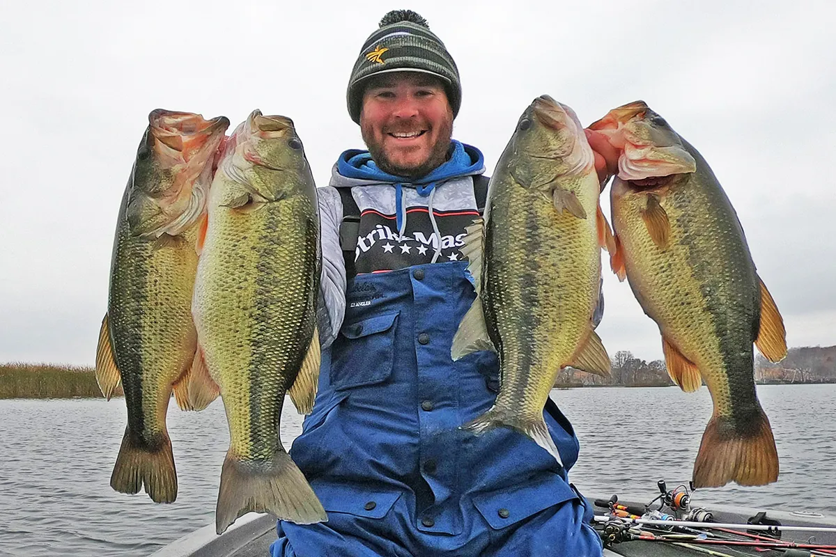 why fishing bass in the winter work